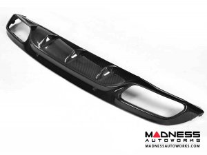 Mercedes-Benz W205 C63 Coupe Rear Bumper Lip - Carbon Fiber
